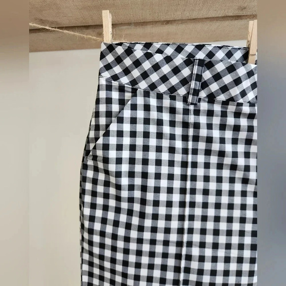 NWT || SONCY || checkered ankle pants - Picture 2 of 8